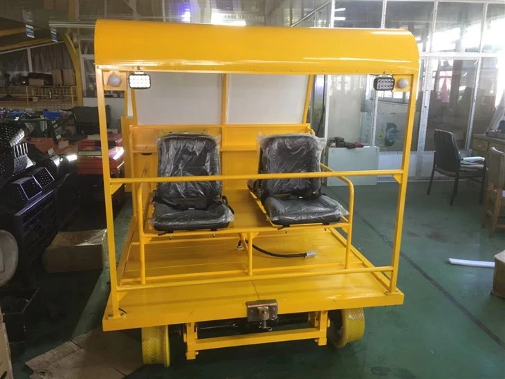 Customized Battery Rail Track Trolley
