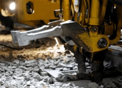 Railway Tamping Work