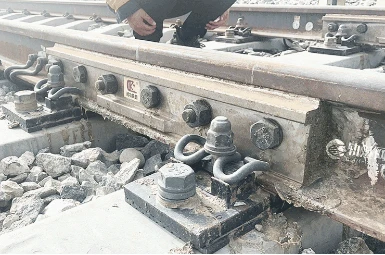 Various connection forms of rail joints