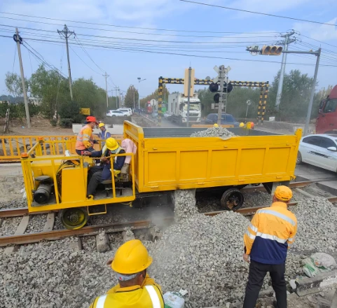 Railway Ballast Transporting Vehicle factory