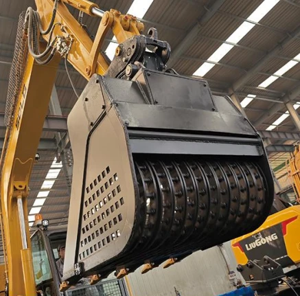 Railway Excavator Attachment Slope Cleaner factory