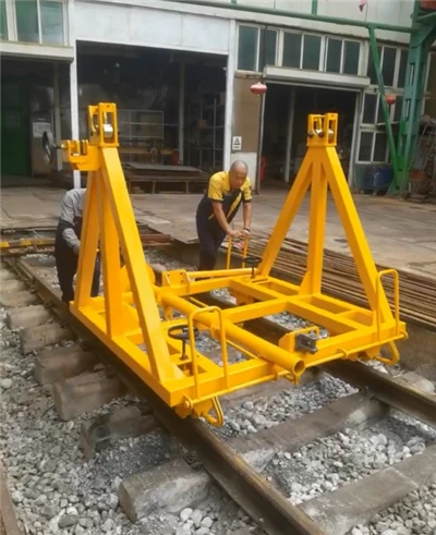 Railway Cable Drum Stand