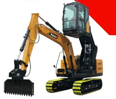 Railway Excavator Attachment Slope Cleaner