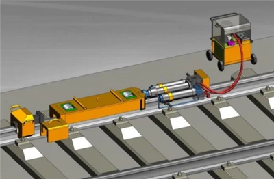 Railway Stress Relief Smart Rail Striking Device