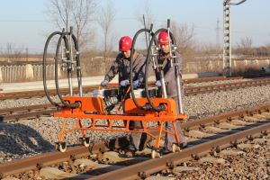 NRD-4 ISO Certificated Internal Combustion Soft Shaft Rail Tamping Machine (Dual Power)