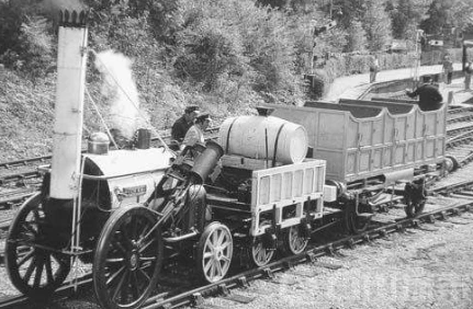 Which country has the earliest railway in the world?