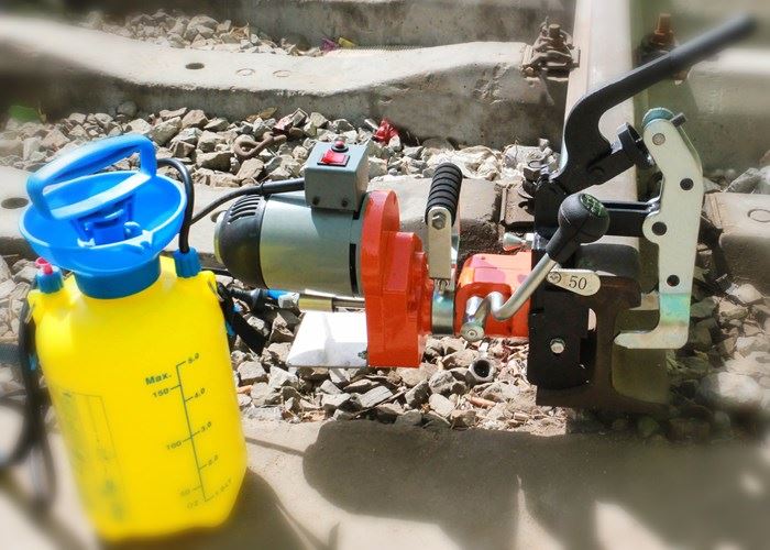 Electric Rail Drilling Machine Railway Communication Signal Equipment