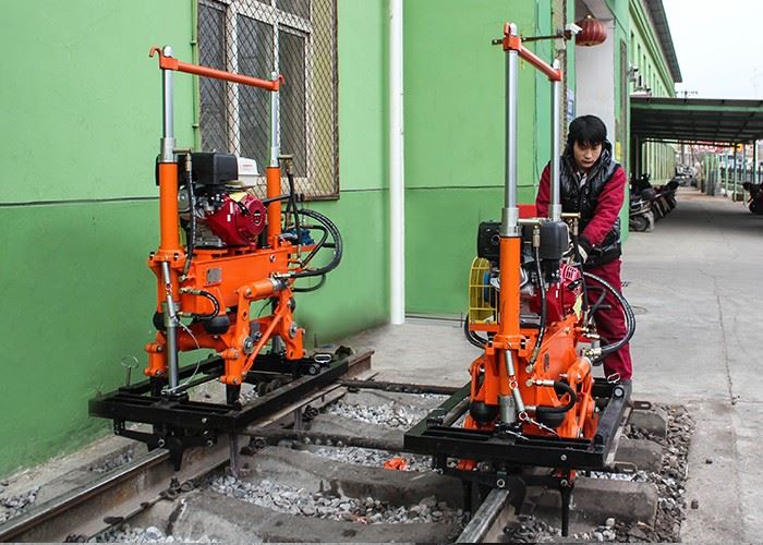 High Working Efficiency Safety Railroad Ballast Tamping Machine