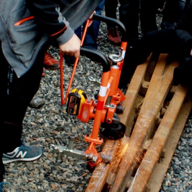 Multi-function Portable Rail Surface Grinder