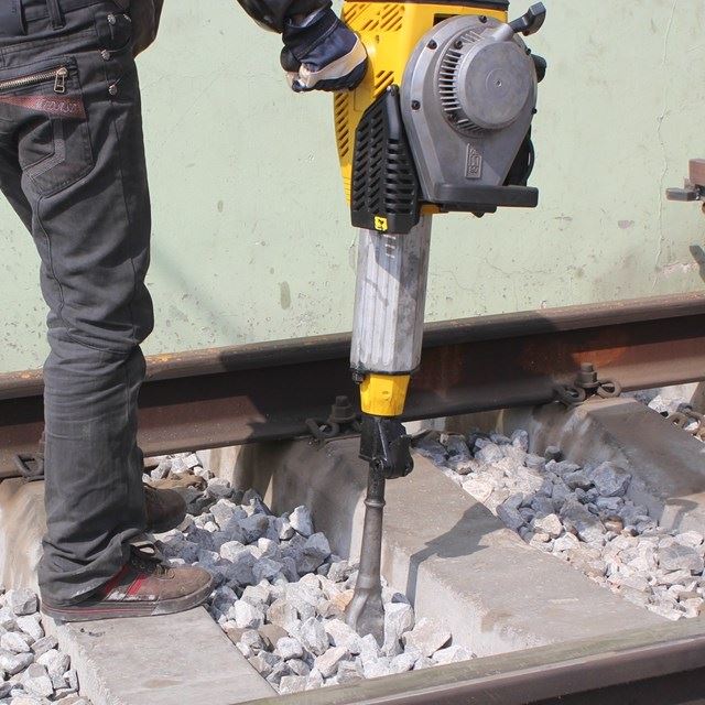 Portable Rail Tamper Ballast Bed Tamping Device