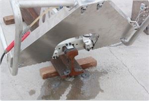 LQG-750 Li-Battery Rail Cutting Machine metro tunnel special rail saw