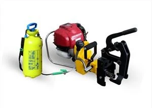 Internal Combustion Railway Sleeper Light-weight Rail Drilling Machine With Hollow Drill Bits