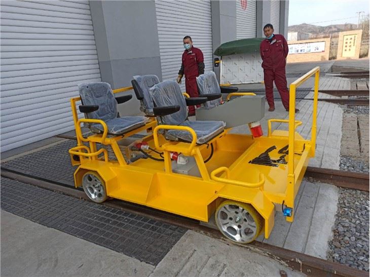 Transporting Tool~Lithium Battery Rail Trolley