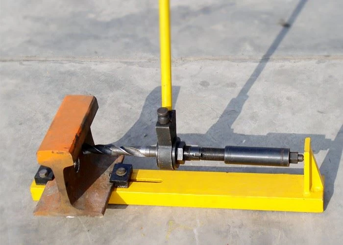 Manual Rail Drilling Device