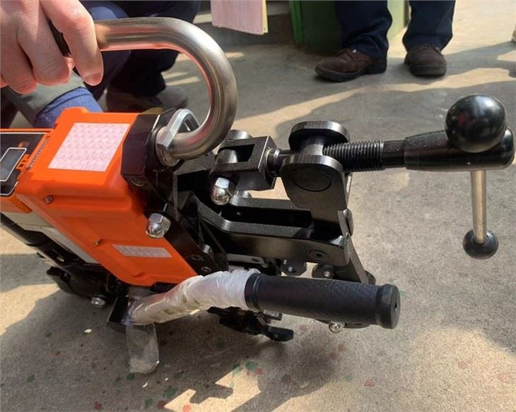 Quick Release Battery Powered Rail Drilling Machine