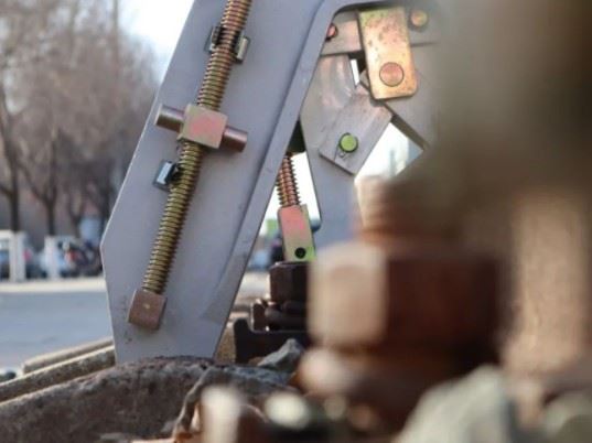Rail Welding Rail Alignment Device