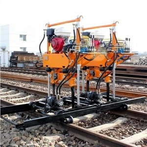 Automatic Moving Railway Turnout Tamping Machine With Walking Motor