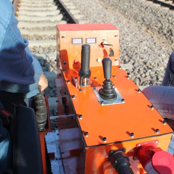 Customized Li-battery Aluminium Alloy Railway Track Trolley 2seat/4seat