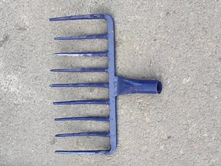 Railway Nine Tooth Rake For Ballast Bed Maintenance