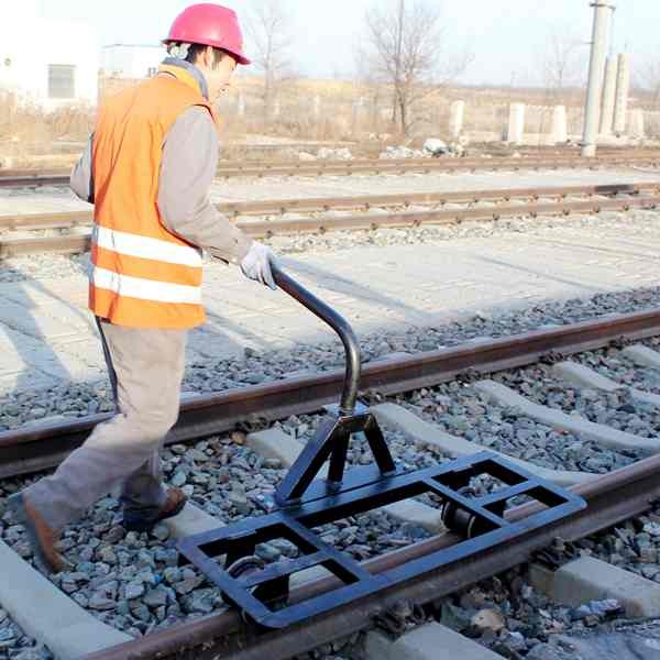Railway Track Transport Trolley Carrying Rail Track Tools Track Tools Carrier