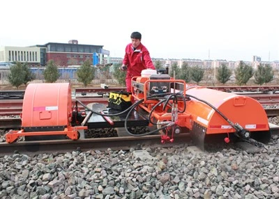 ballast profiling machine railroad rail ballast regulator rail ballast regulating sweeping machine