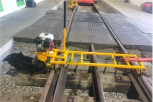 ballast track shaping machine